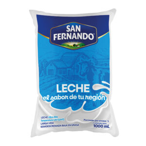 Leche San Fernando Sabor de tu Región Bolsa 1000ml